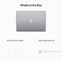 مک بوک پرو M2 اپل 13 اینچ رم 8 حافظه 256 گیگابایت مدل MacBook PRO 2022 MNEH3 رنگ گری 