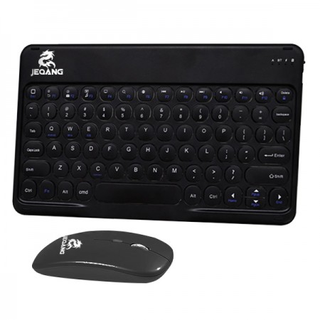کیبورد و ماوس بی سیم بلوتوث 10 اینچ JEQANG مدل JB-362